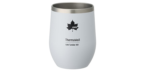 LOGOS / ThermoWall 真空断熱 カフェタンブラー360　アイスグレー