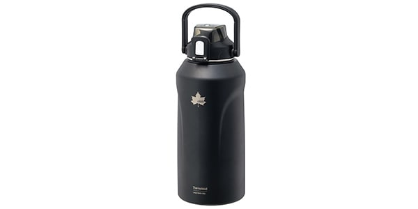 LOGOS / ThermoWall 真空断熱 ﾗｰｼﾞｱｲｽﾄﾞﾘﾝｸﾎﾞﾄﾙ・撃飲1800 ﾌﾞﾗｯｸ