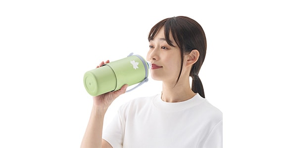 LOGOS / 真空「温・冷」ペットボトルシリンダー　グリーン画像17