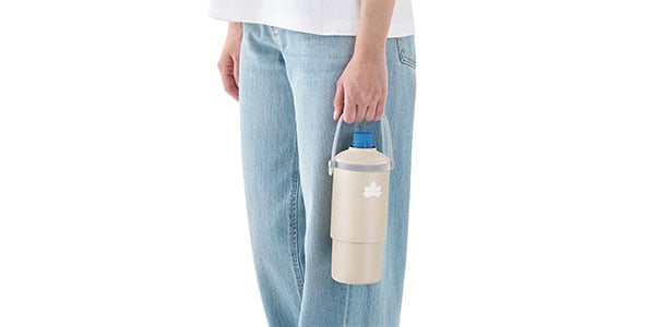 LOGOS ( ロゴス )  / 真空「温・冷」ペットボトルシリンダー　ベージュ画像15