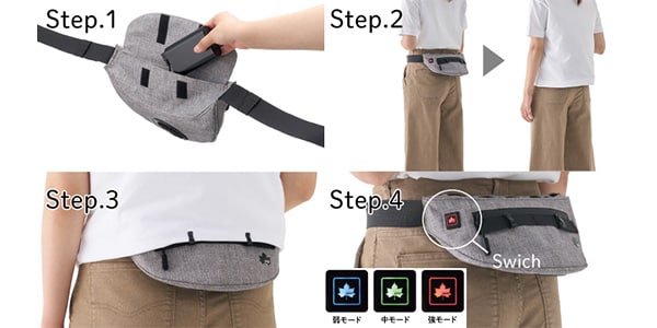 LOGOS / Noden Body Air Conditioner Cool GO画像15