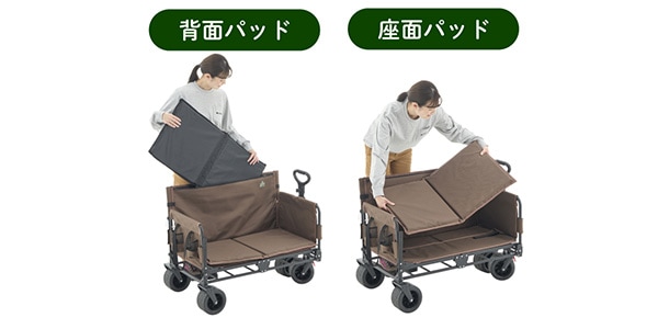 LOGOS / チェアfor2 キャリーカート画像22
