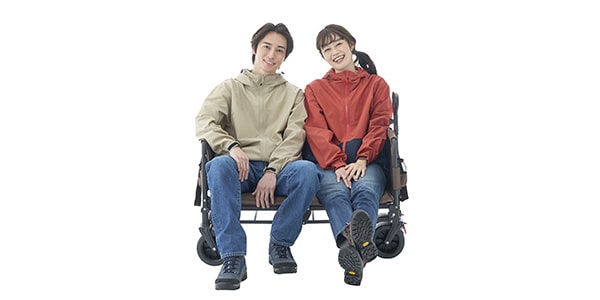 LOGOS / チェアfor2 キャリーカート画像3