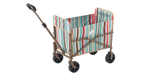 LOGOS ( ロゴス )  / 丸洗いバッグインキャリーカート（ブルーストライプ）画像3