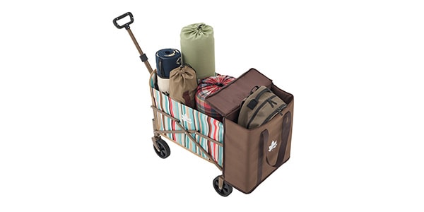 LOGOS ( ロゴス )  / 丸洗いバッグインキャリーカート（ブルーストライプ）画像6