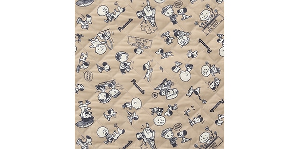 LOGOS / SNOOPY (PEANUTS 75years) Quilting Sheet画像6