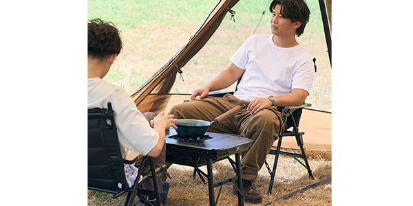 WAQ ( ワック )  / Reclining Mid Chair BLACK画像12