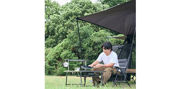 WAQ ( ワック )  / Reclining Mid Chair BLACK画像13