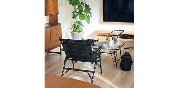 WAQ ( ワック )  / Reclining Mid Chair BLACK画像14