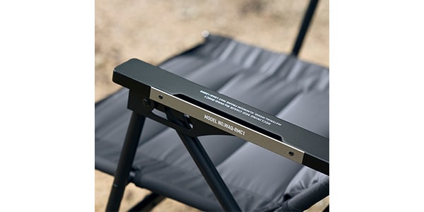 WAQ ( ワック )  / Reclining Mid Chair BLACK画像3