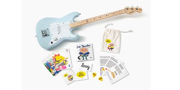 Loog ( ルーグ )  / Fender x Loog Stratocaster - Sonic Blue画像3