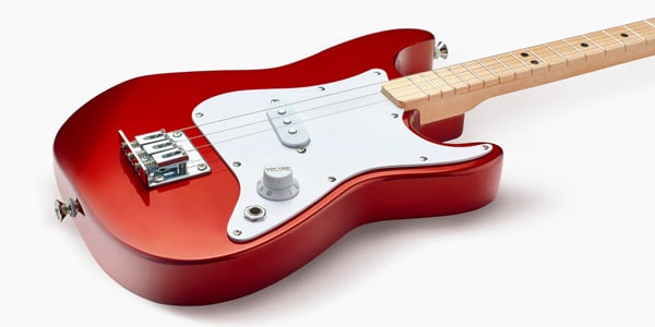 Loog / Fender x Loog Stratocaster Candy Apple Red画像2
