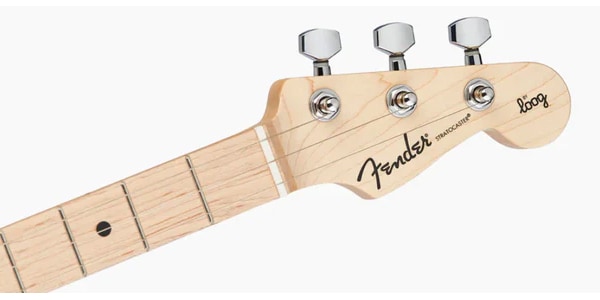 Loog / Fender x Loog Stratocaster Candy Apple Red画像5