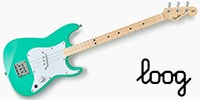 Loog / Fender x Loog Stratocaster Sea Foam Green