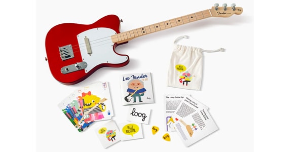 Loog ( ルーグ )  / Fender x Loog Telecaster Candy Apple Red画像2