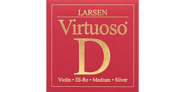 Larsen Strings ( ラーセン )  / Virtuoso バイオリン弦 D線 4/4 シルバー巻 Ballend Medium