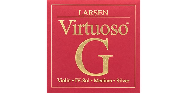 Larsen Strings / 	Virtuoso Violin Strings G-String 4/4 Silver-wrapped