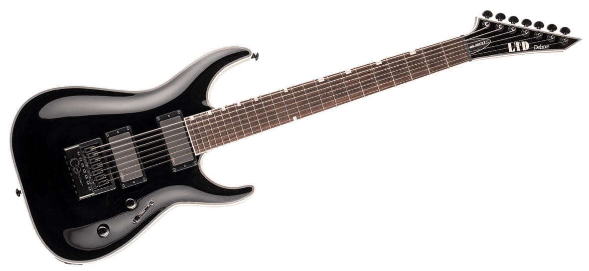 LTD/MH-1007 EVERTUNE Black 7弦ギター