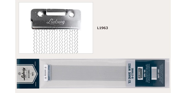 LUDWIG / L1963 18 WIRE SNARE 14in