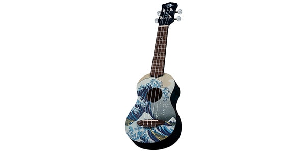 LUNA GUITARS ( ルナギターズ )  / Uke Great Wave Soprano w/Gigbag画像3