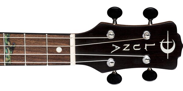 LUNA GUITARS / Uke High Tide Zebrawood Baritone画像5