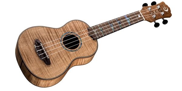 LUNA GUITARS ( ルナギターズ )  / Uke High Tide Exotic Mahogany Soprano画像3