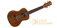 LUNA GUITARS / Uke MALUHIA Peace Concert w/Gigbag