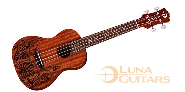 LUNA GUITARS ( ルナギターズ )  / Uke Lizard Mahogany Concert w/Bag Lefty