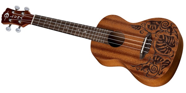 LUNA GUITARS ( ルナギターズ )  / Uke Lizard Mahogany Concert w/Bag Lefty画像2