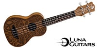 LUNA GUITARS / Uke Love Music Peace Soprano Pack w/Acc