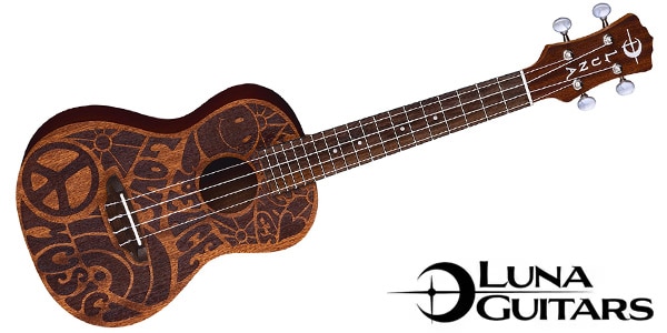 LUNA GUITARS ( ルナギターズ )  / Uke Love Music Peace Concert w/Gigbag