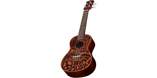 LUNA GUITARS ( ルナギターズ )  / Uke Love Music Peace Concert w/Gigbag画像3