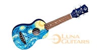 LUNA GUITARS / Uke Starry Night Soprano w/Gigbag
