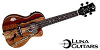 LUNA GUITARS / Uke Vista Stallion Concert w/Pre & Bag