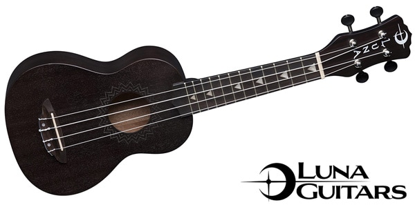 LUNA GUITARS ( ルナギターズ )  / Uke Vintage Mahogany Soprano Black Satin