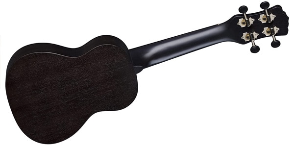 LUNA GUITARS ( ルナギターズ )  / Uke Vintage Mahogany Soprano Black Satin画像2
