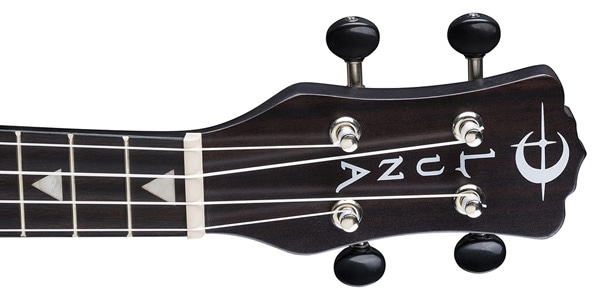 LUNA GUITARS ( ルナギターズ )  / Uke Vintage Mahogany Soprano Black Satin画像4