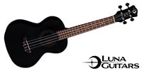 LUNA GUITARS / Uke Vintage Mahogany Tenor Black Satin