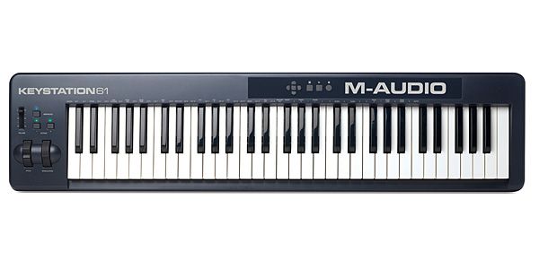 M-AUDIO Keystation 61 MIDIキーボード ソフト付属 エムオーディオ ...