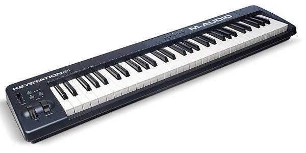 M-AUDIO keystation 61（ペダル、ケーブル付き）