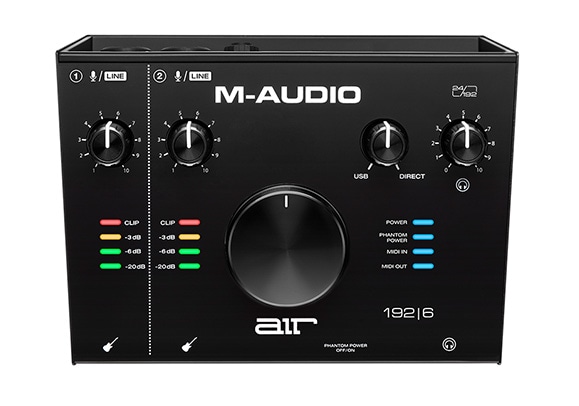 M-AUDIO/AIR 192|6 　オーディオインターフェイス USB-C接続