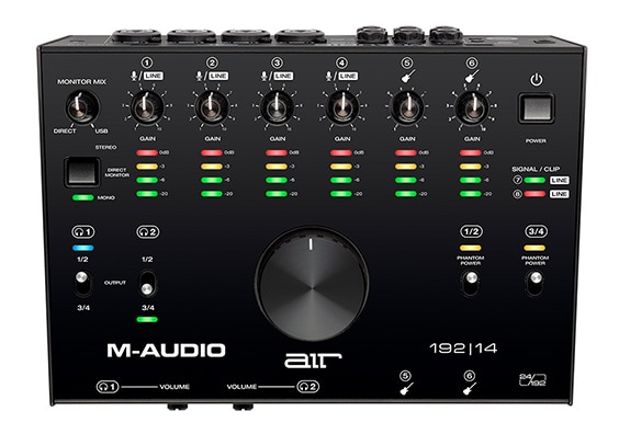 M-AUDIO/AIR 192|14 　オーディオインターフェイス USB-C接続