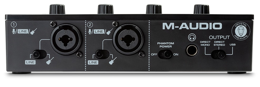 M-AUDIO ( エムオーディオ ) M-Track Duo USBオーディオインターフェイス 送料無料 | サウンドハウス