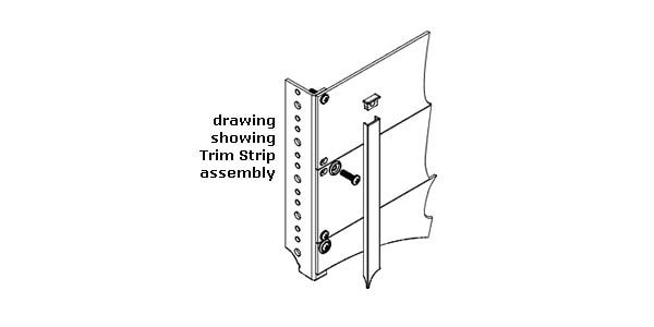 MIDDLE ATLANTIC / TS trim strip 画像2