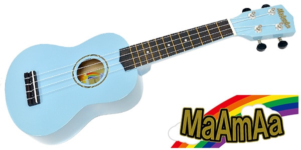 MaAmAa / 	MR1N Light Blue Soprano Ukulele