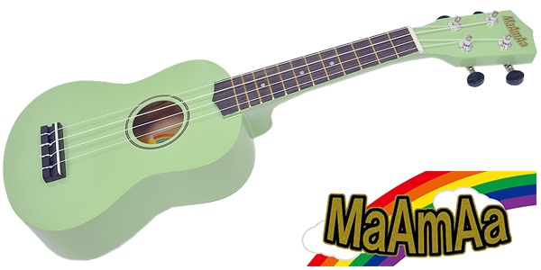 MaAmAa / 	MR1N Light Green Soprano Ukulele
