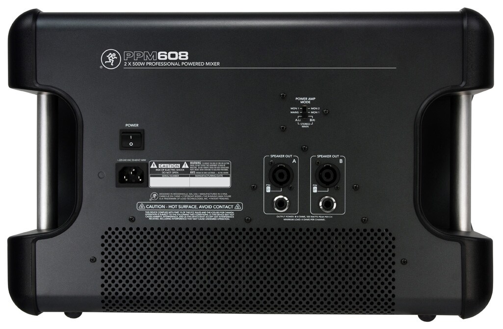 新しく着き Ppm608 Ppm608 プロフェッショナル パワードミキサー Mackie マッキー Midiキーボード Slcp Lk