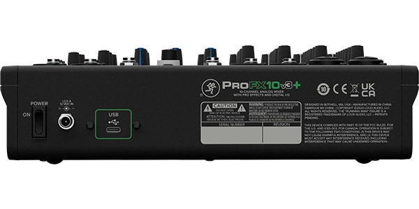おすすめ】MACKIE/ProFx10v3+[配信向け][音楽制作][DTM] 送料