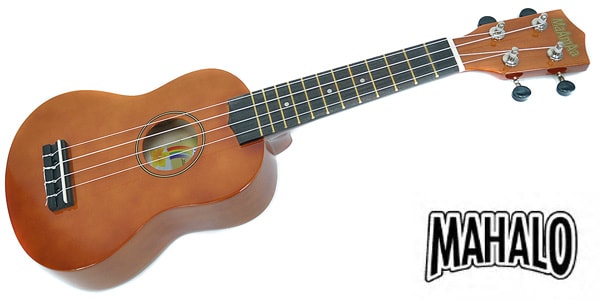MaAmAa / MR1N Brown Soprano Ukulele
