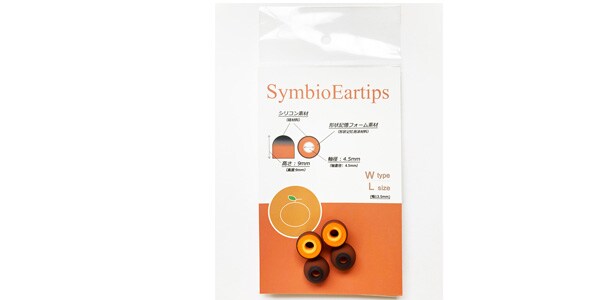 MandarinEs ( マンダリンイーエス )  / SymbioEartips Type W/L size イヤーチップ【SYMBIO-W-L】画像2